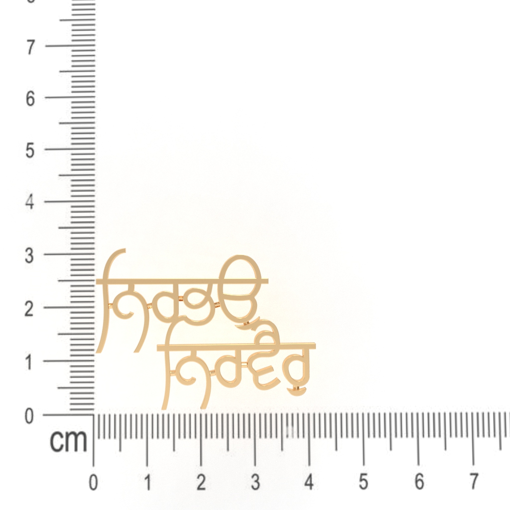 Nirbhau & Nirvair pendant